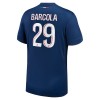 Maglia ufficiale Paris Saint Germain Bradley Barcola 29 Casa 2024-25 per Uomo